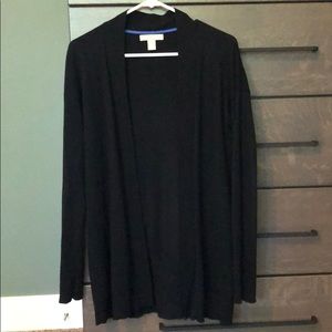 Banana Republic black cardigan, medium
